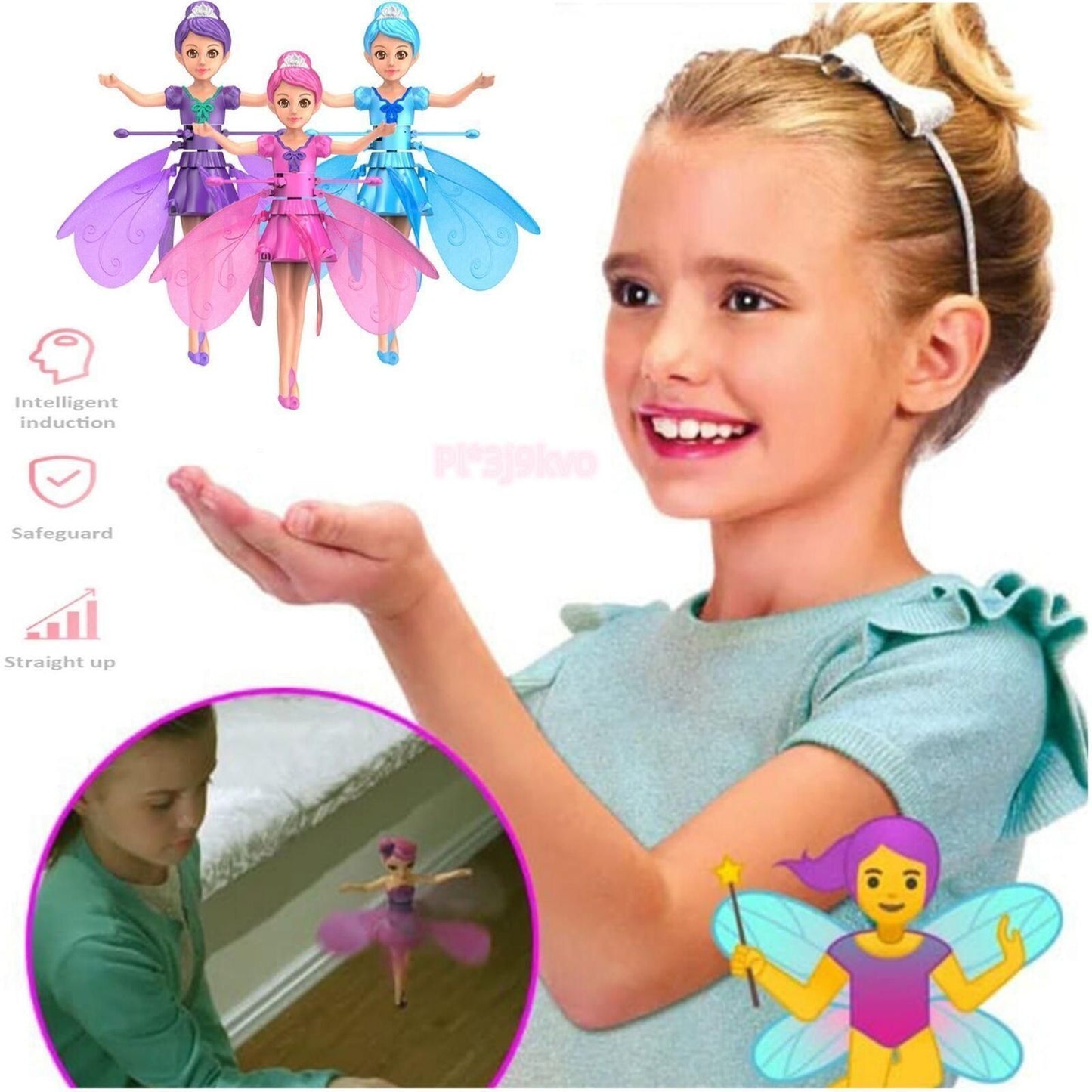 AirPixie™ - Magic Hand-Controlled Flying Fairy Doll